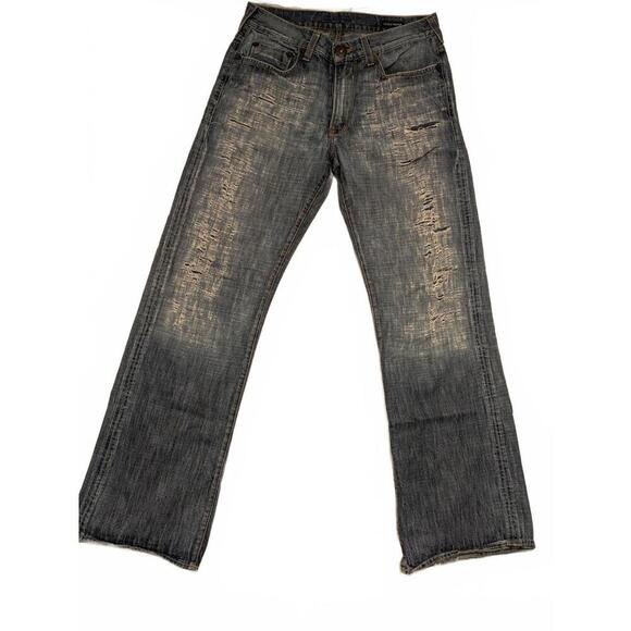 Guess Mens Distressed Denim Jeans - Size 33x31 Vintage Deadstock